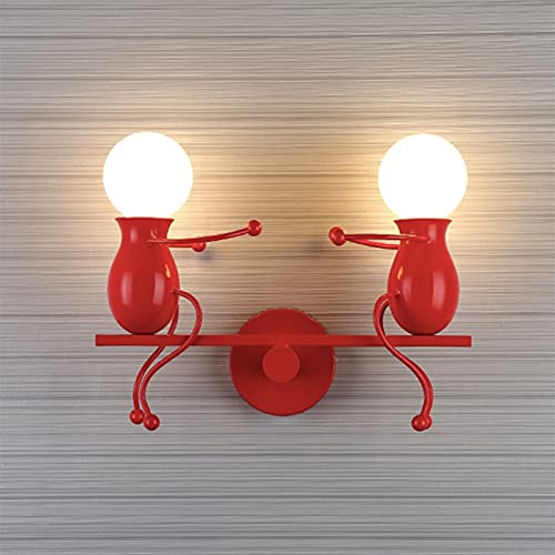 Luz de pared vintage industrial para iluminar dormitorios oscuros sin espacio 4
