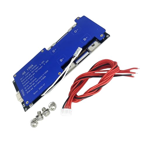 BMS 4S 100A LiFePO4 avec équilibrage de batterie et coupure thermique automatique