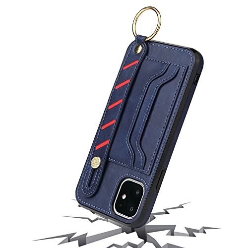 Funda de piel de poliuretano marrón elegante compatible con iPhone 7p y 8plus 5