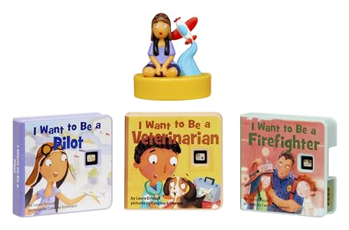 Image of Little Tikes® Story Dream I Want to Be: Dream Big Collection, Storytime, Books, Audio Play Character, Gift and Toy for Toddlers and Kids Girls Boys Ages 3+ Years