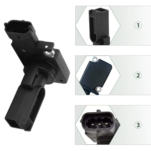 Sensor de flujo de aire para solucionar tirones en Saab 9-3 2002 a 2015 OEM de 3 pines 5