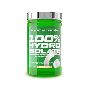 Scitec Nutrition 100% Hydro Isolate – Gehydrolyseerd isolaat met glutamine & arginine – Suikervrij, glutenvrij – Herstel na de training, 700 g, Vanille