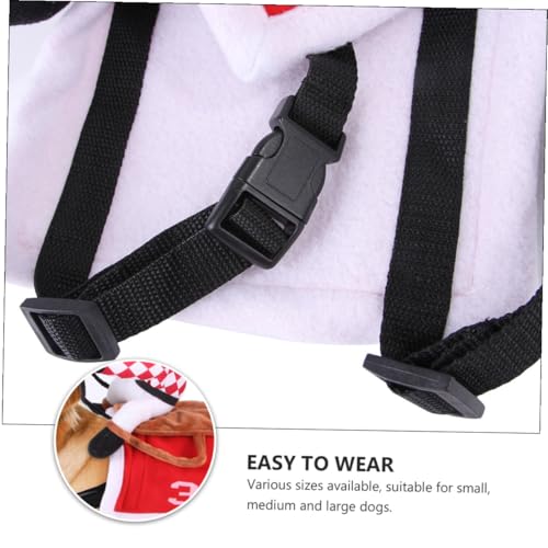 Disfraz para Perro Ropa de Carreras Rojo Talla M miniatura 3