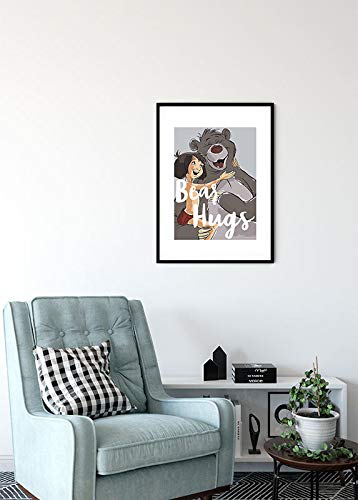 Komar WB013-30 x 40 cm Disney Wall Picture Bear Hug Children's Room Decoration Art Print Size 30 x 40 cm (Width x Height) without Frame - Image 4