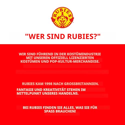 Rubies Hedwig Plüschtier, offizielles Harry Potter-Kostüm-Zubehör und Ergänzung für Halloween, Karneval, Weihnachten und Geburtstag