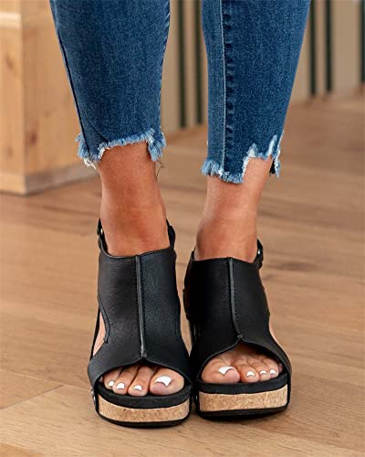 Melarey Mid Heel Wedge Sandals, Melarey Sandals, Melarey Mid Heel Wedge Sandals For Women, Wedge Sandals For Women #TOP2