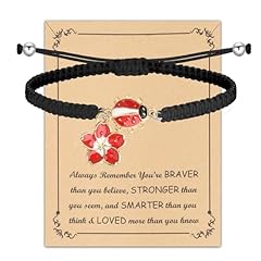 Ladybug flower Bracelet