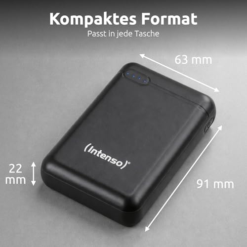 Intenso Powerbank XS10000 - 10000 mAh Externer Akku für iPhone & Samsung – Ansicht 6