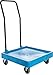 Carlisle FoodService Products C2236H14 Universal Warewashing Rack Dolly with Handle, 350 lb Capacity, Blue