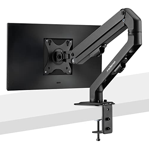 Reviews de Brazos y soportes - solo los mejores. 45 Redlemon Soporte Hidráulico para Monitor de hasta 27” Pulgadas (7 Kg), Ajuste Vertical, Horizontal y Diagonal de Movimientos Libres, Base para Escritorio de 1 a 8.5 cms, Incluye...