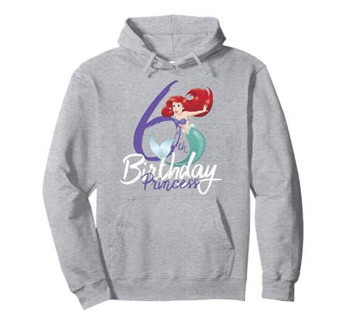 Hoodie Ariel 6th Birthday le cadeau d'anniversaire Disney