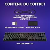 Logitech G G515 Lightspeed TKL profilé Clavier Gaming sans Fil - 9