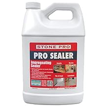 StonePro Pro Sealer Impregnating Sealer 1 Gallon 128 Fl Oz for Sealing Marble, Granite, Travertine, Tile & Grout