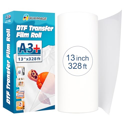 13 Inch x 328ft DTF Transfer Film Roll