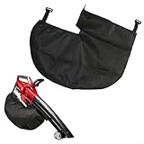 Laubsauger Fangsack für Einhell GE-CL 36 Li E-Solo und für Gardenic Hof 3000W, Fangsack Laubsauger Verstellbarer mit Reißverschluss für Rasen Garten