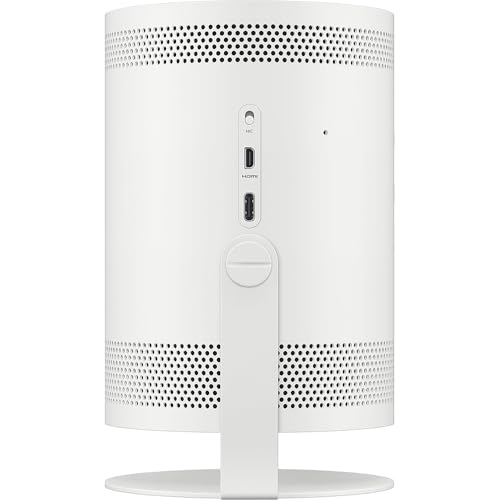 Samsung The Freestyle Projector 2nd Gen with Gaming Hub SP-LFF3CLAXXZA Bundle with Battery Base, 2 YR CPS Enhanced Protection Pack and Deco Essential High Speed 6 Feet Micro-HDMI to HDMI A/V Cable - Thumbnail 3