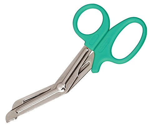 Image of Prestige 5.5 inch Nurses Utility Scissors with Teal Green Handles