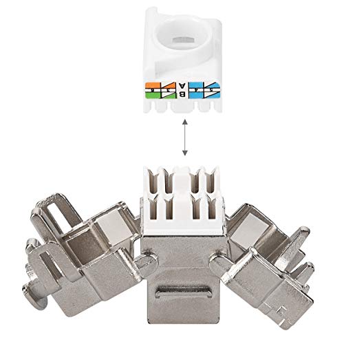 Module Keystone Cat 6A kwmobile : stop aux interférences sur vos câbles RJ45 - 4