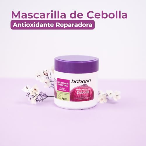 Babaria - Mascarilla Capilar Anti Oxidante, Blanco, Cedro, 400 Mililitros - imagen 2