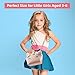 Pretend Makeup Kit for Toddlers Girls, Play Makeup Set for Kids 3-5, Unicorn Toy Purse with Fake Make up for Little Girls 4-6, Gifts for 3 4 5 6 7 8 Year Old