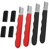 LXUEJIE 4 Pack Garden Tool Sharpener, Pruning Shears Blade Sharpener, Pocket...