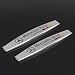 SXhhqhsm 2 pcs Car Styling Accessories Zinc alloy Emblem Badge Decal Fender Side Sticker Apply To For Mercedes-Benz
