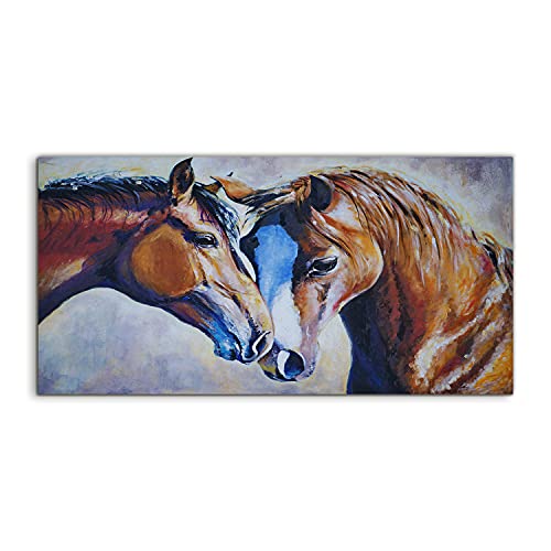 Tableau acryl photo salon Coloray animaux 120x60cm décoration murale chambre