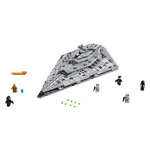 LEGO Star Wars Episode VIII First Order Star Destroyer 75190 Building Kit (1416 Piece)