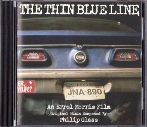 �T���g��CD�t�B���b�v�E�O���X�u�V���E�u���[�E���C���v*1989�N*�A�����J��*��*PHILIP GLASS*THE THIN BLUE LINE