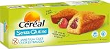 Céréal Plum Cake Cuor Fragola senza Glutine e Lattosio, Merendine senza latte, 210 gr