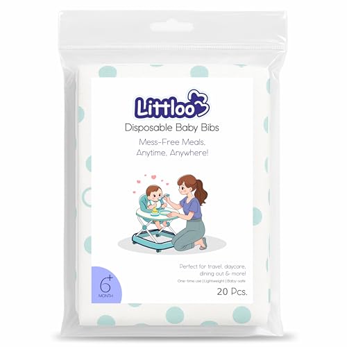 LITTLOO Disposable Baby Bibs | Parent2
