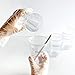 Pixiss Disposable Epoxy Resin Mixing Cups with Measurements (50-Pack) Mixing Cups for Mixing Containers, Epoxy Cups For Epoxy Measuring Cups - 20 Resin Mixing Sticks