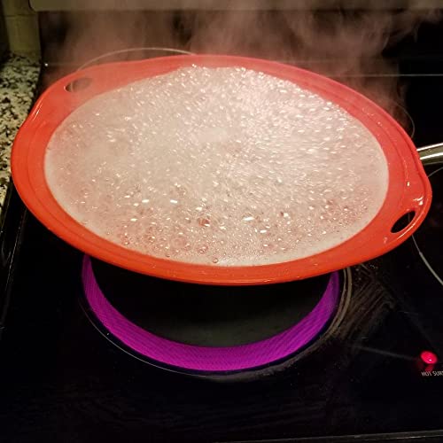Linfon Boil Over Protector Boil Over Universal Lid Fits Openings 6" To 10" In Diameter #TOP4