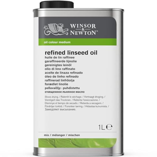 Winsor & Newton 1 Litre Refined Linseed Oil