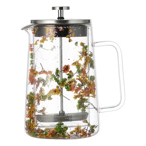 FHGSPQWM 650 ml con aislamiento térmico para café secado de flores francesas
