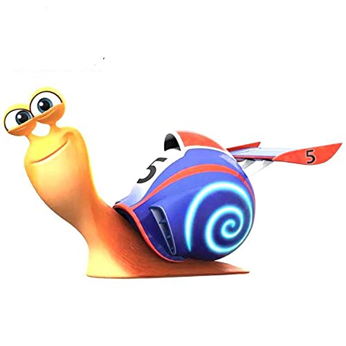13cmx10.2cm for Turbo Snail Creative Car Stickers and Decals Waterproof Vinyl Car