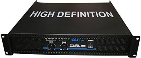 GLi PVX3000 19-Inch Rack Mount 3000-Watt Max Equalizer