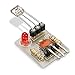 5 PCS Light Sensor Module, Icstation 5V Laser Receiver Sensor Module High Level Output Laser Receiver Arduino Work with Relay Switch, Non-Modulator