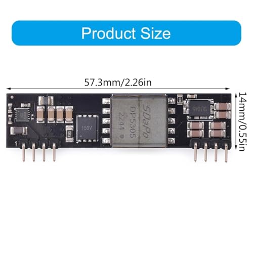 Placa PCB PD5300 tipo pin para solucionar caídas de tensión a 100m 5