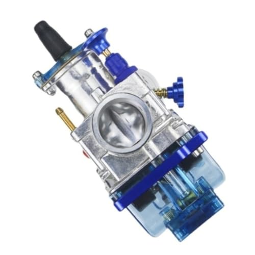 Carburateur PWK 34mm pour moto 2T 4T, quad et tout-terrain à cuve bleue