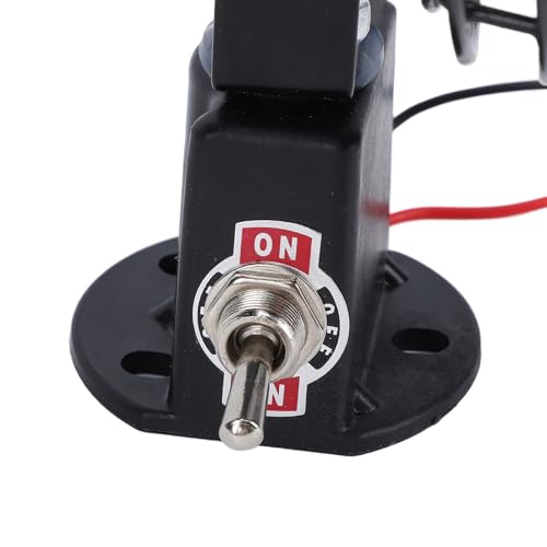 Ventilador de Refrigeración Silencioso para RV de 12V, Interruptor de 2 Velocidades, Ventilador de Coche de Metal Resistente para Camión, RV, Coche, Barco y Autobús (8 pulgadas)