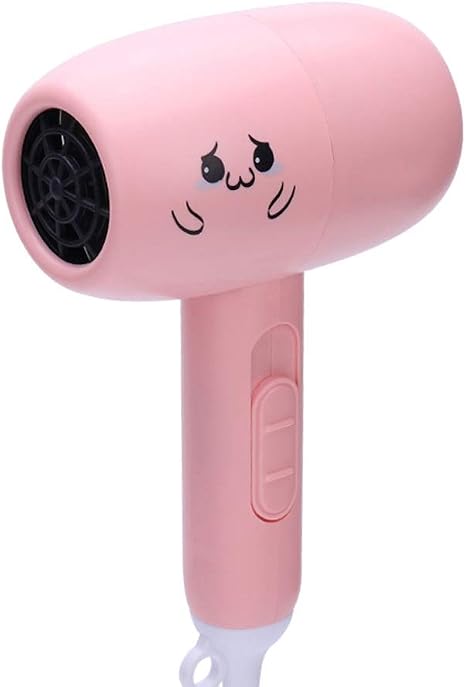 ZW_W Profesional Ion Secador De Pelo, Mini Dibujo Animado Compartida Viaje  Cómodo De Llevar Secador De Pelo (Color : Blue) : Amazon.com.mx: Belleza