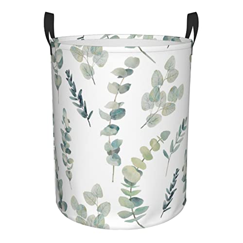 Panier à linge pliable en brindilles naturelles - Résistant à l'eau - Pour ranger vêtements, jouets, livres - Taille S/M Cover
