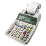 Sharp EL-1750V Two-Color Printing Calculator 2 Lines/Sec 3' Black/Red