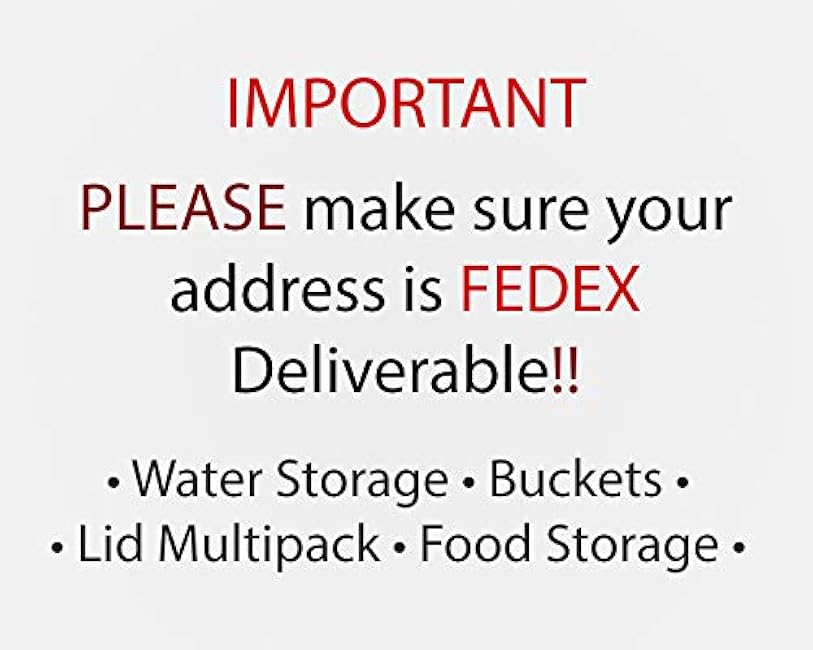 Poly Farm 6.5 Gallon Screw Top Bucket and Lid, Life-Latch New Generation (White)