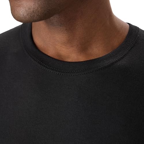 Hanes Ultimate Men's Undershirts T-Shirt Pack, 4-Pack, Ultimate ComfortBlend Slim Fit Tees for Men, Moisture-Wicking