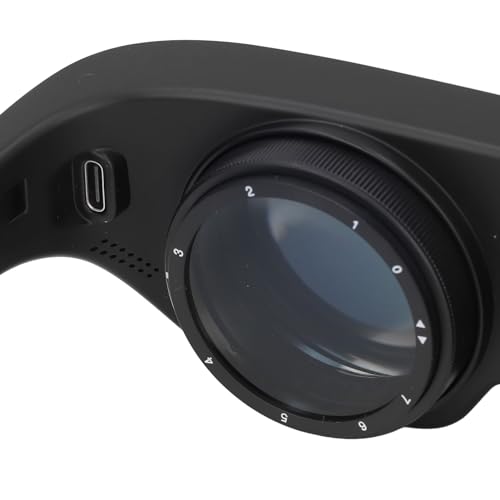 Óculos AR, WiFi 3D 4K Ultra HD Óculos Inteligentes Vestíveis Distância Interpupilar Ajustável e Dist