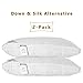 Produktbild Hotelqualitätskissen 2er-Pack Luxus-Soft-Density-Mikrofaser-Kissen, orthopädische Kissen für Nackenschmerzen 48 x 74 cm (2er-Packung Kissen)