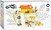 small foot Steckspiel Arche Noah „Safari“, Motorikspielzeug aus Holz mit 15 Tierfiguren, Taufgeschenke für Mädchen und Jungen, für Kinder ab 12 Monaten, 12456