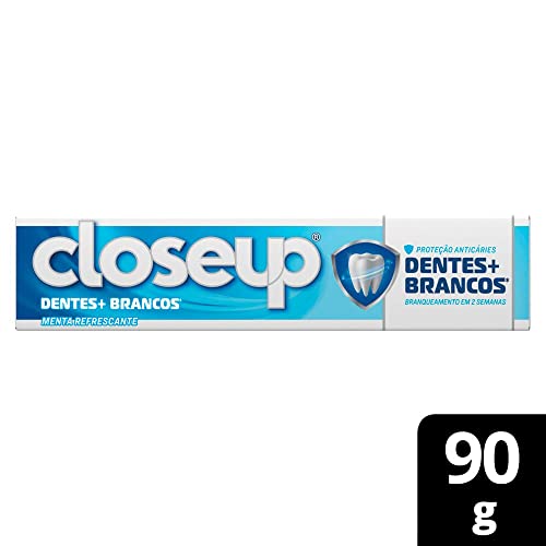 Creme Dental com Flúor Menta Refrescante Closeup Extra Whitening Caixa 90g, Close Up